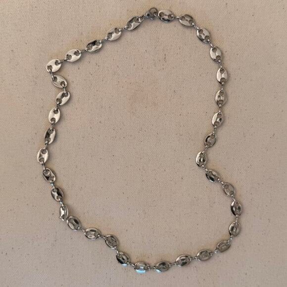 Y2k 2000s silver chain necklace - Picture 5 of 8